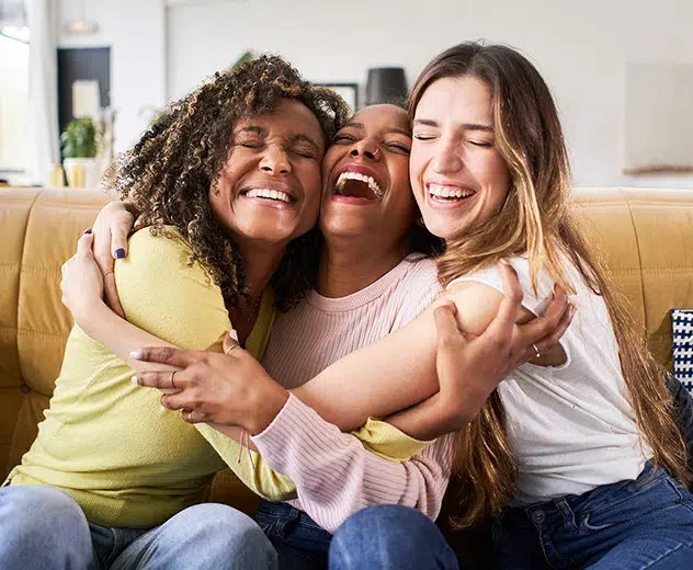 Happy Patients Smiling Together At Cove Dental Care - Dental Office Greer SC